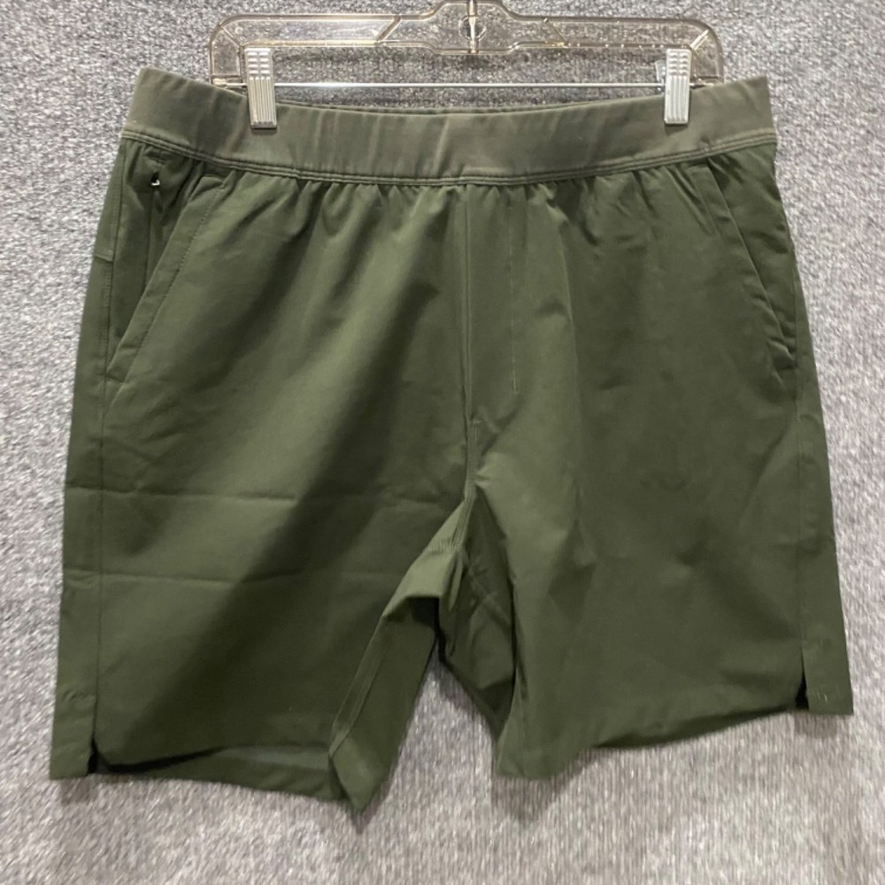 Public Rec Flex Short Dark Olive Green Men 36 7.5 Inseam NWT 840243613083